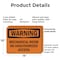 Signmission Mechanical Room No Unauthorized Access OSHA Warning Sign, Plastic, 14in W x 10in L, 2PK OS-2PACK-WS-P-1014-L-12678 - alternate 8
